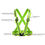 Thumbnail: Highlight Adjustable Lightweight Reflective Vest Outdoor Night Walking Safety Ve