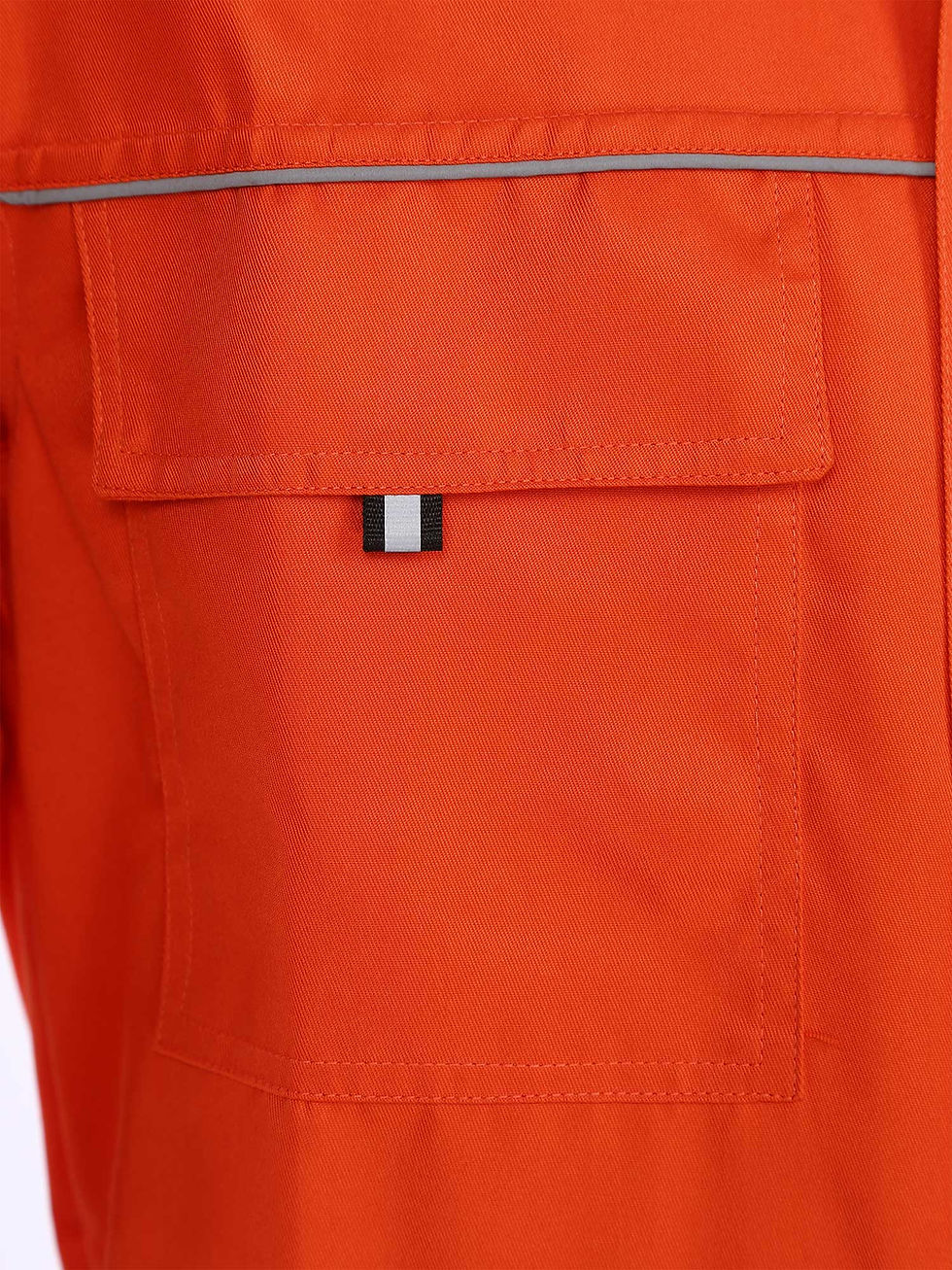 Thumbnail: Mens Work Overall Uniform Reflective Stripes Working Coveralls Jumpsuits Welding