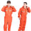 Thumbnail: Working Hooded Coveralls Overalls Dust-proof Paint Spray Clothing Hood Protectiv