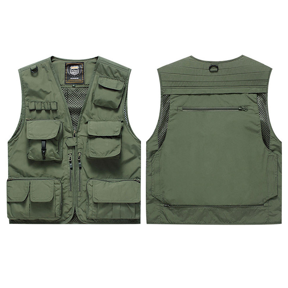 Thumbnail: Hi Vis Workwear Reflective Vest with Multi Pocket Emergency Rescue Volunteers Co