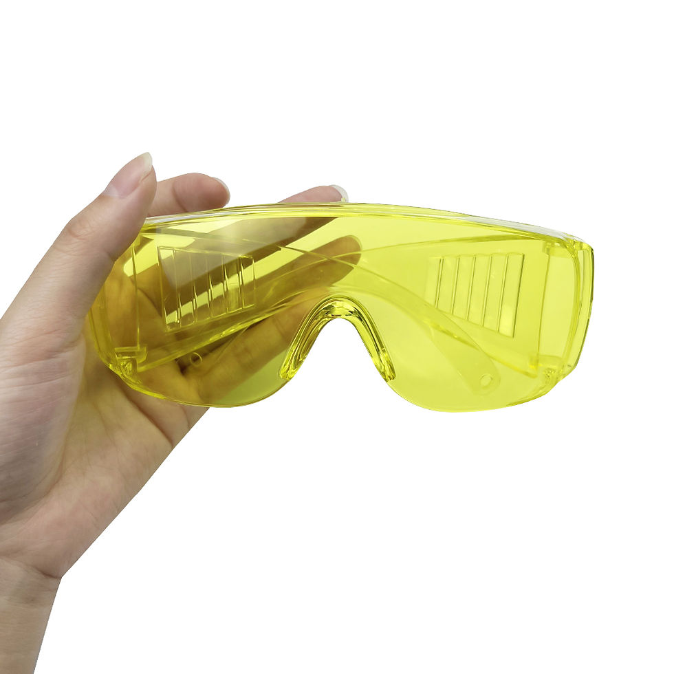 Thumbnail: 1Pcs Dental Eye Protective Safety Glasses Teeth Whitening Goggles for Dustproof 