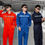 Thumbnail: Work Clothes Durable Unisex Work Overalls with Reflective Zipper Pockets Safety 