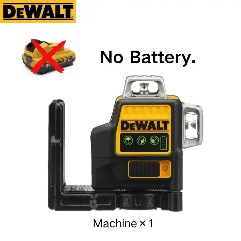 Thumbnail: 2024 Dewalt DW089LG 3 Sides*360 12 Lines Laser Level Horizontal Green Light tool