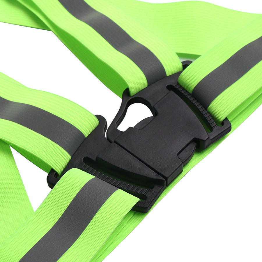 Thumbnail: Highlight Adjustable Lightweight Reflective Vest Outdoor Night Walking Safety Ve
