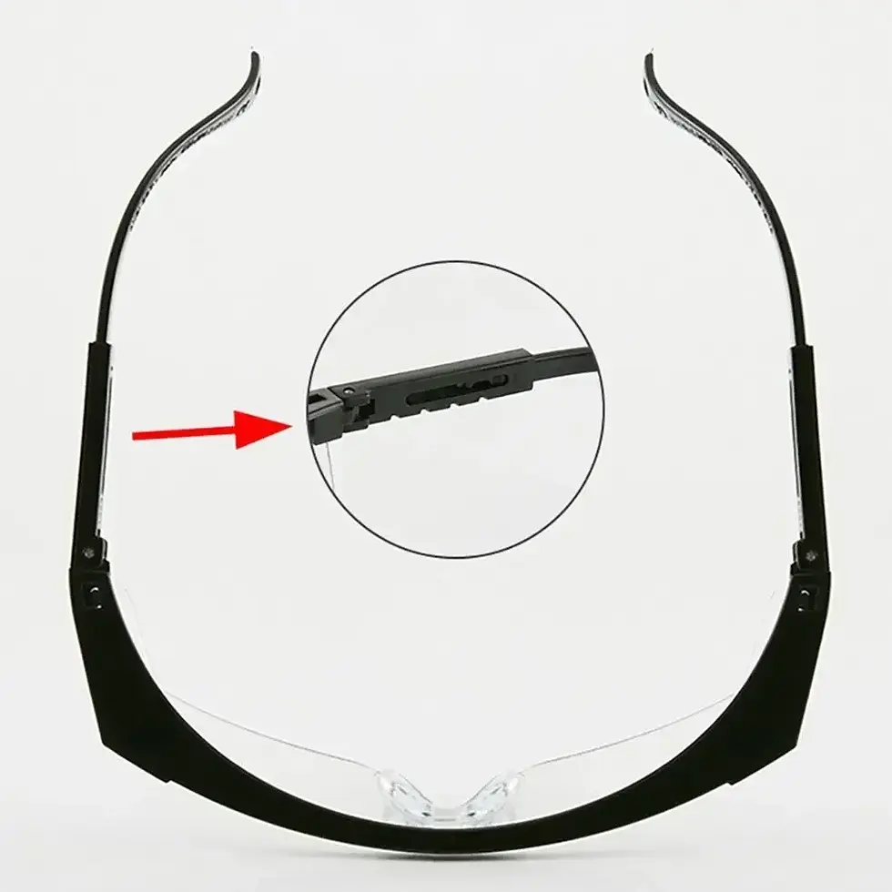 Thumbnail: 40pcs Anti-Splash Eye Work Safety Goggles Windproof Dustproof Protective Glasses