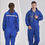 Thumbnail: Working Hooded Coveralls Raincoat Overalls Dust-proof Paint Spray clothing Hood 