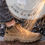 Thumbnail: Cow Suede Upper Steel Toe Men Boots Work Sneakers Safety Shoes Puncture-Proof An