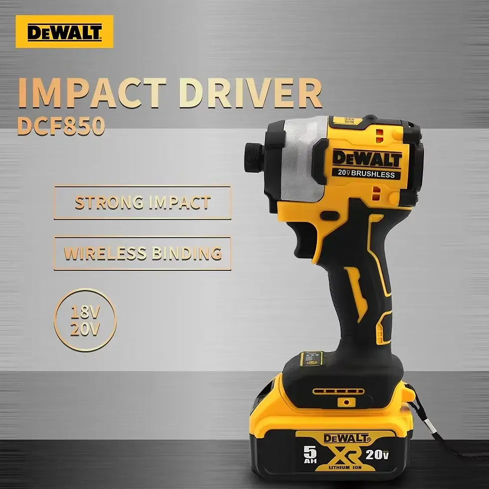 Thumbnail: DEWALT DCF850 205N.m Brushless Impact Driver Cordless Screwdriver 20V Rechargeab