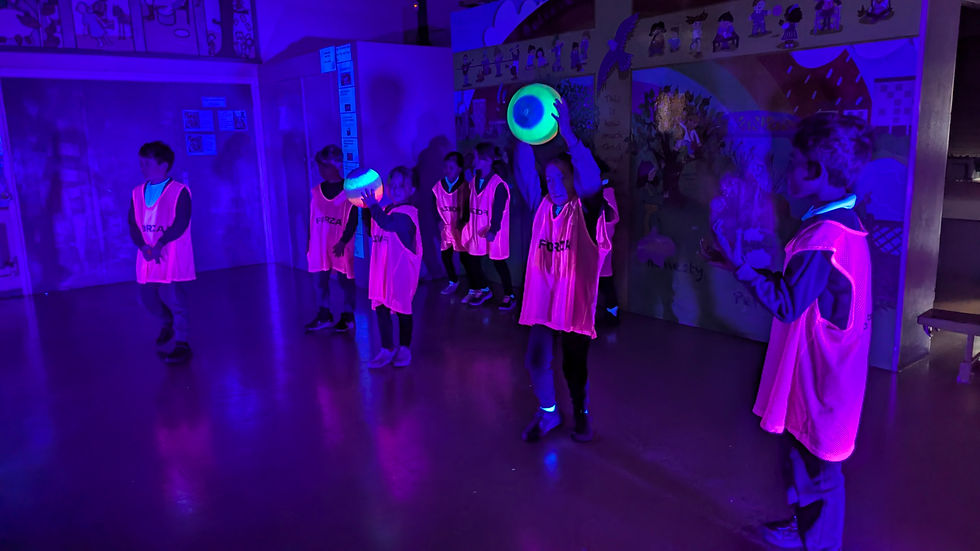 Pictures from Year 3's special session.