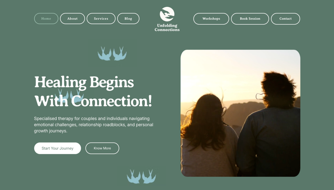 UNFOLDING CONNECTIONS - COUPLE THERAPY SERVICES BY SONALI