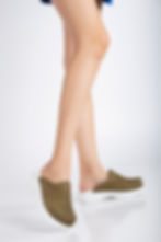 Kadın Hakiki Deri Ortopedik Blum Sabo Terlik