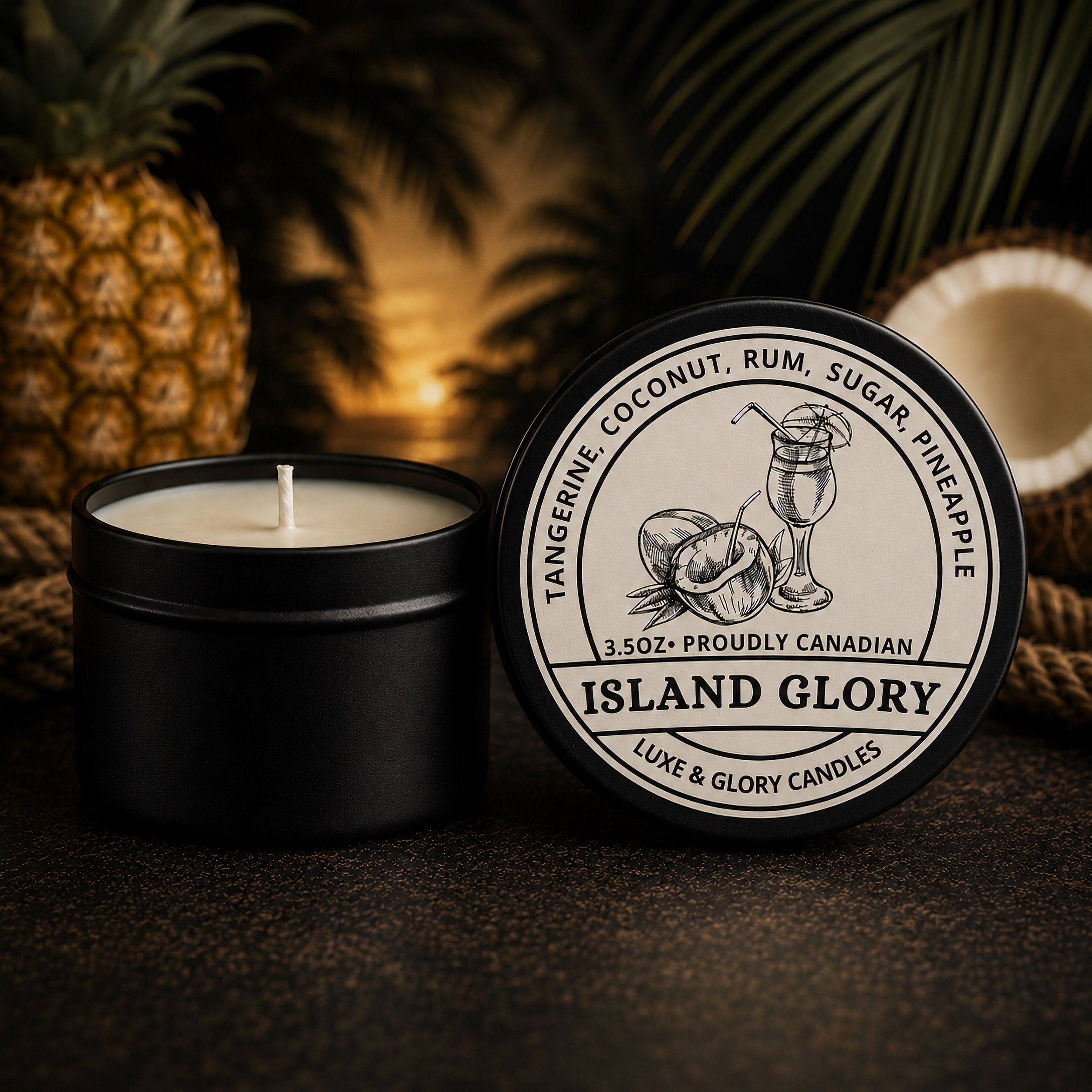Island Glory - Tangerine, Lemon, Pineapple, Coconut, Orange
