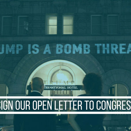 An open letter from Americans: Trump is a bomb threat.