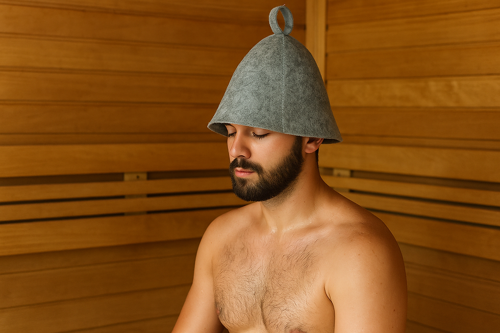 person wearing a hat