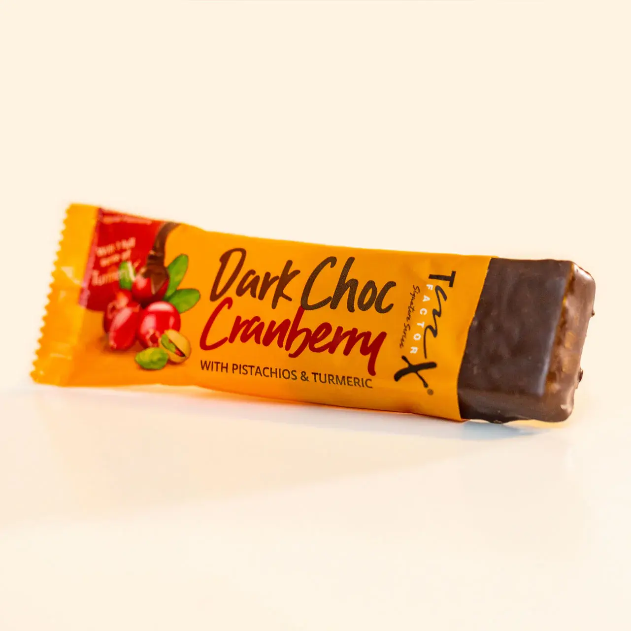 TMX FACTOR DARK CHOC CRANBERRY ENERGY BAR