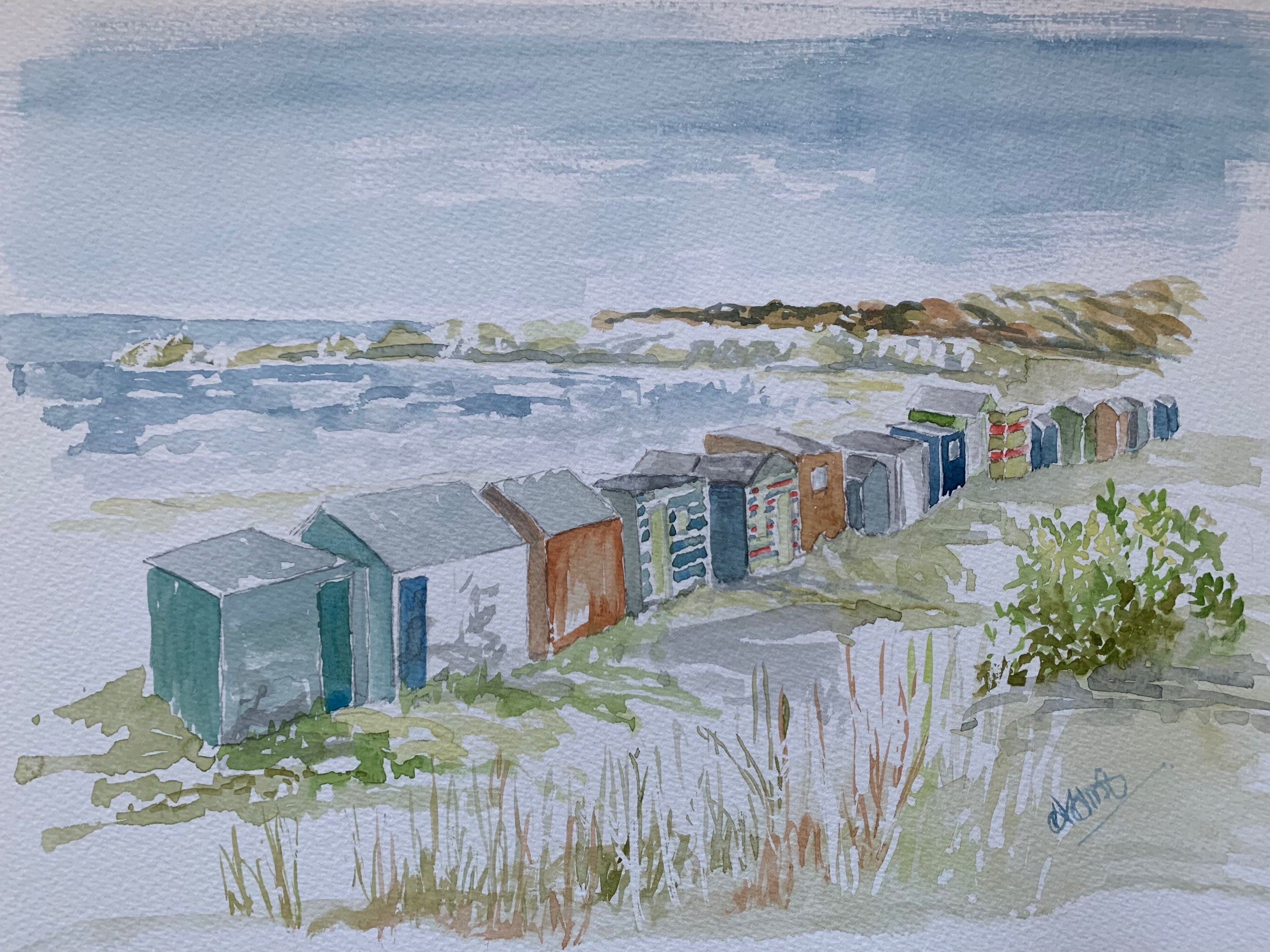 Hopeman Beach huts