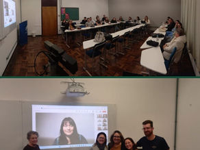 Seminário Interinstitucional regido pela Profa. Ivone Lixa inicia com participação de alunos da graduação e do mestrado da FURB