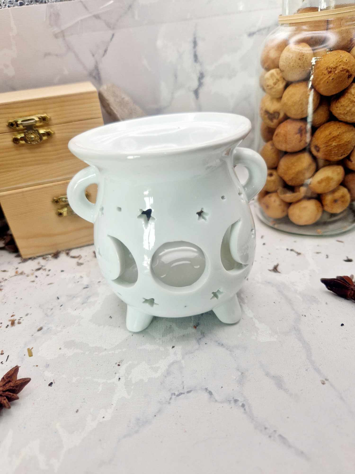 Brûleur à fondant triple lune