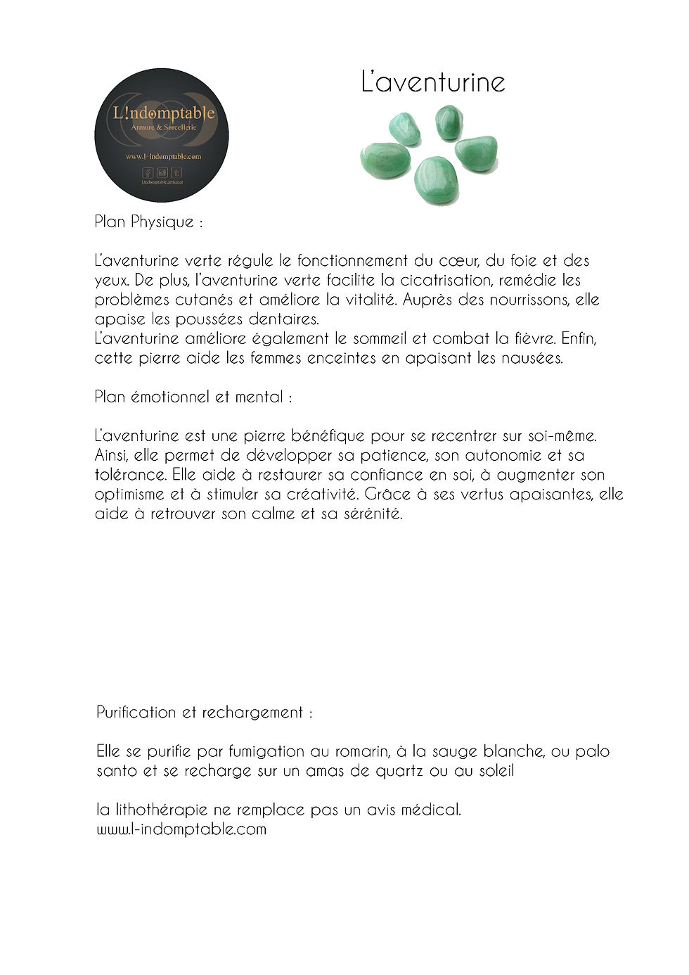 Miniature : Potion de bain rituel aventurine - Prospérité