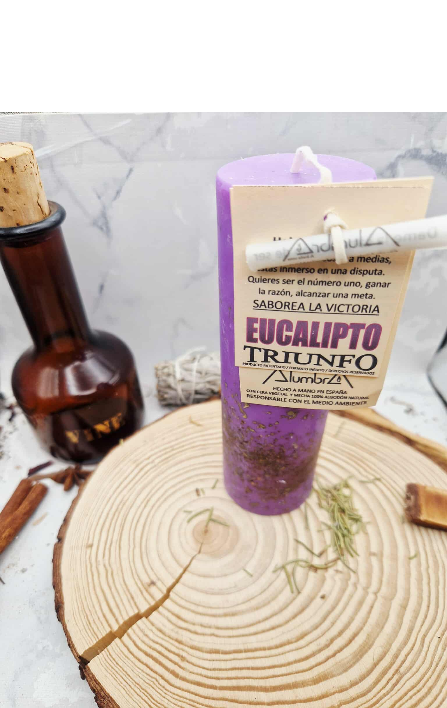 Bougie de rituel : Triomphe - eucalyptus
