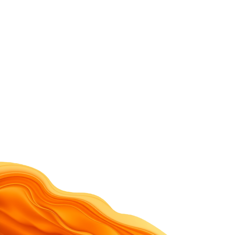 fading orange ripple only in the bottom 