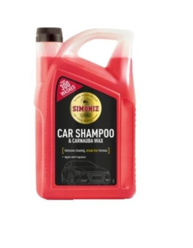 5L Simoniz Car Wash Shampoo and Carnauba Wax