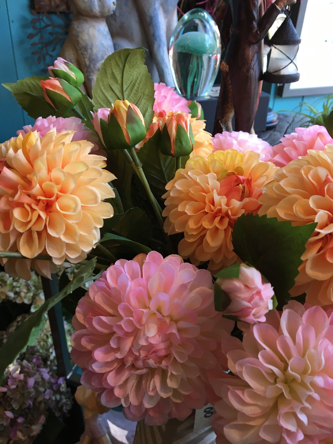 Silk flower sold per stem 