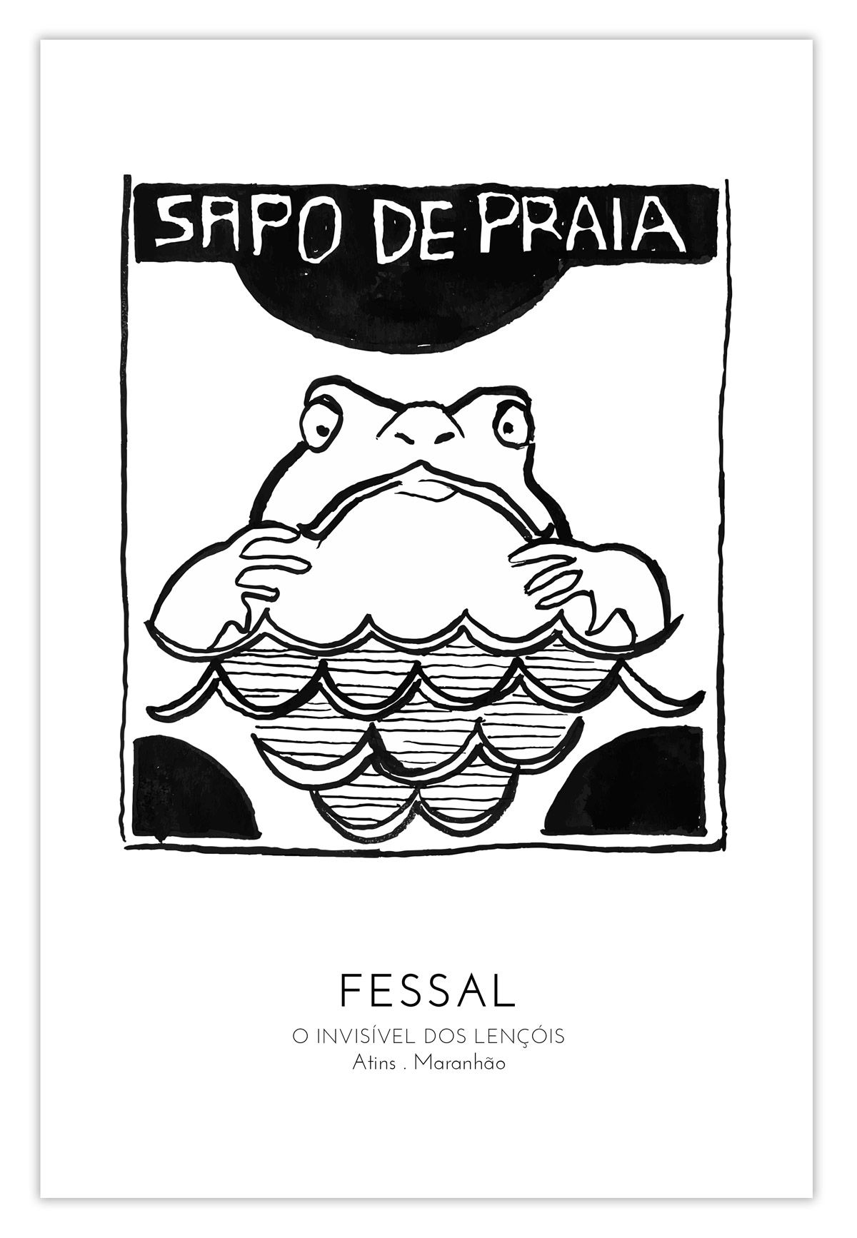 POSTER . O Invisível dos Lençóis