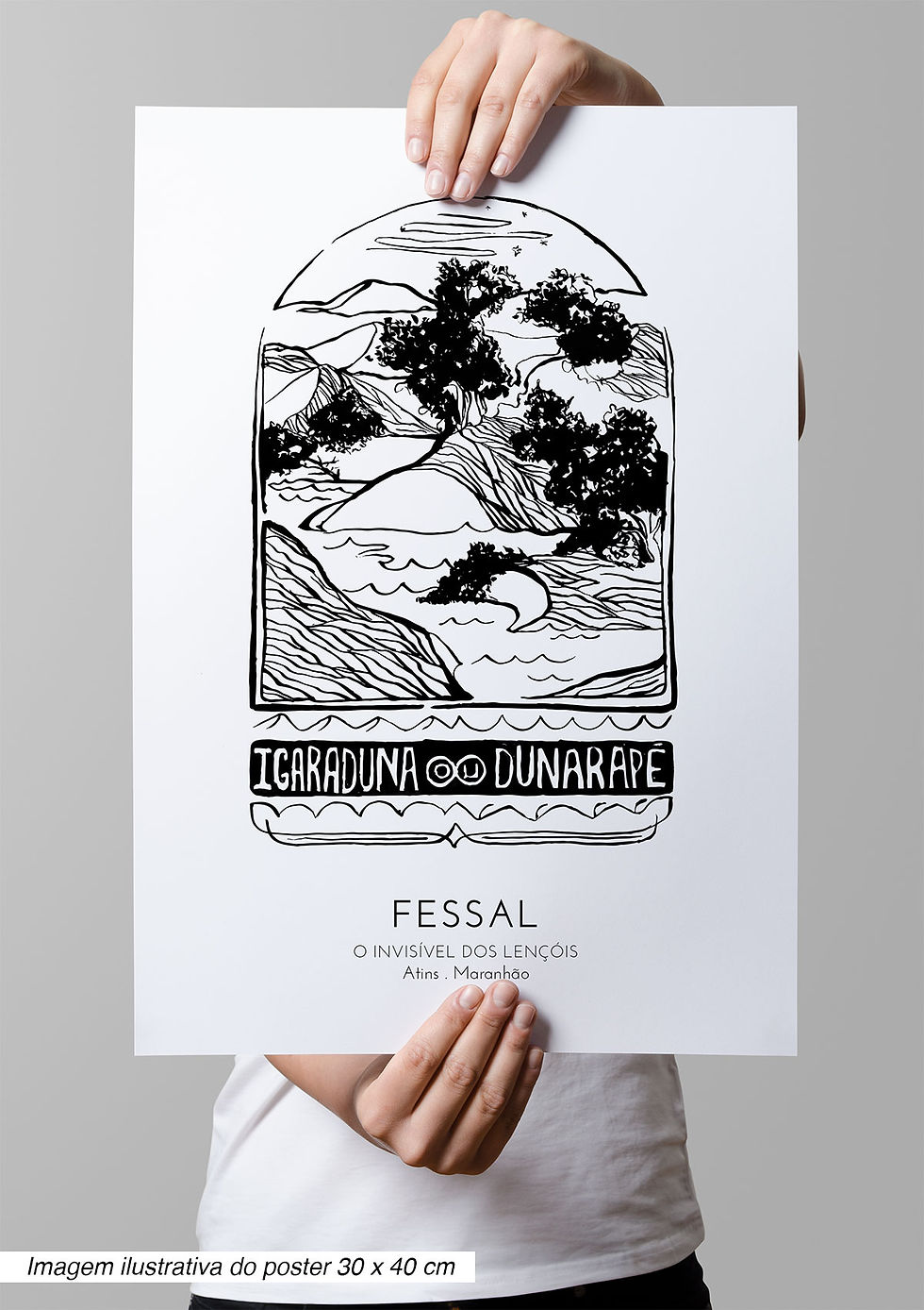 Miniatura: POSTER . O Invisível dos Lençóis
