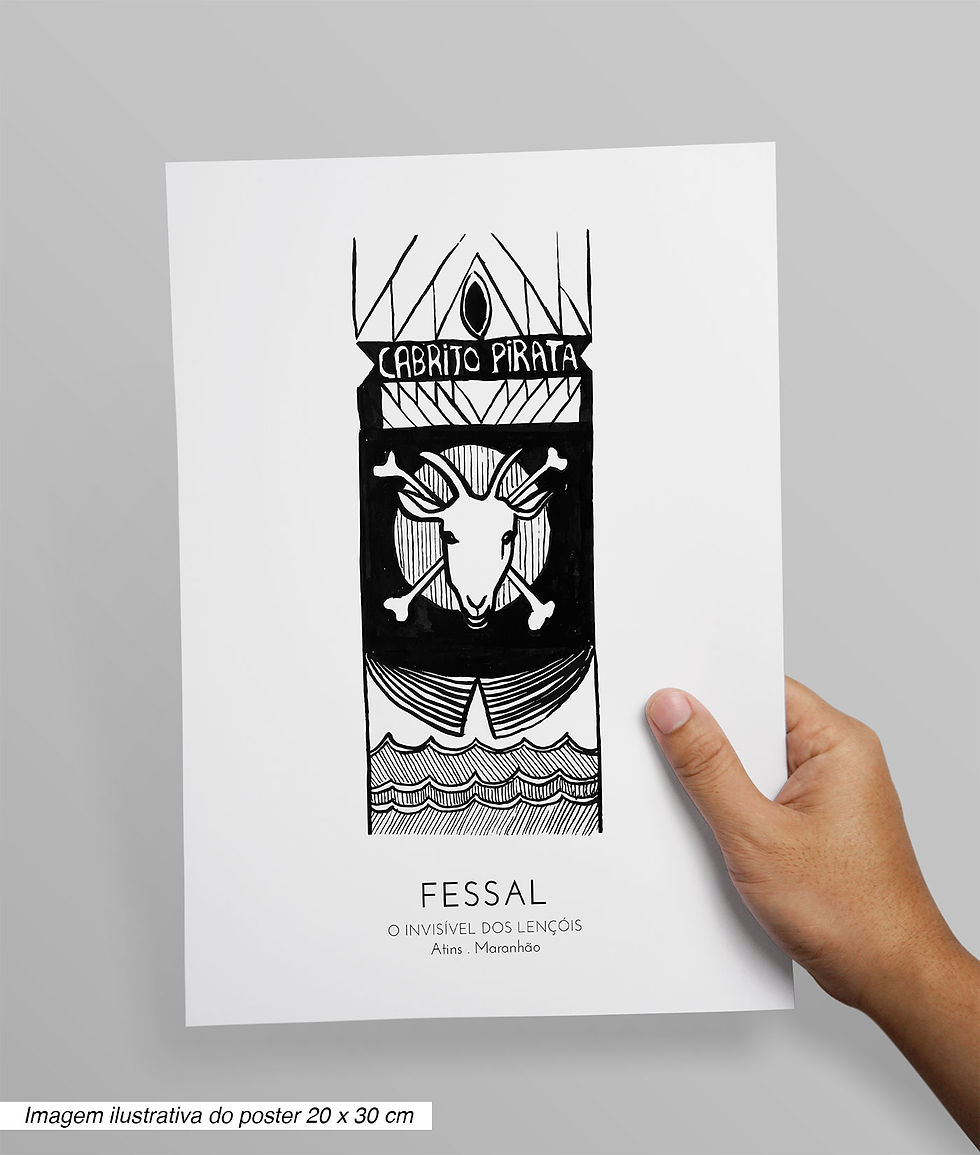 Miniatura: POSTER . O Invisível dos Lençóis
