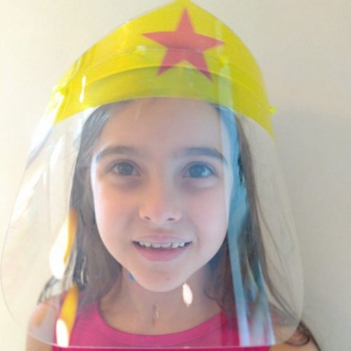 Face shield infantil