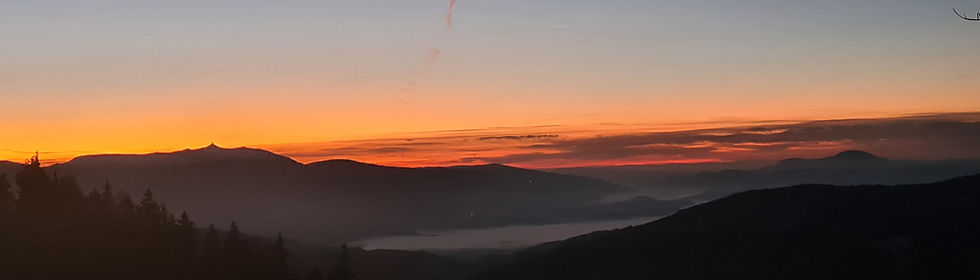 Abendlicher Blick zur Koralpe