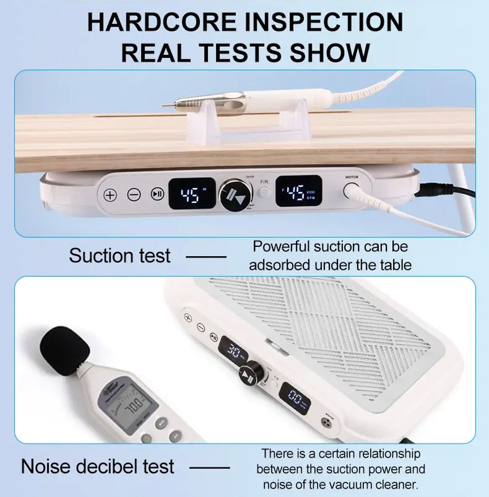 Thumbnail: 2 in 1 Powerful Nail Drill & Dust Collector 