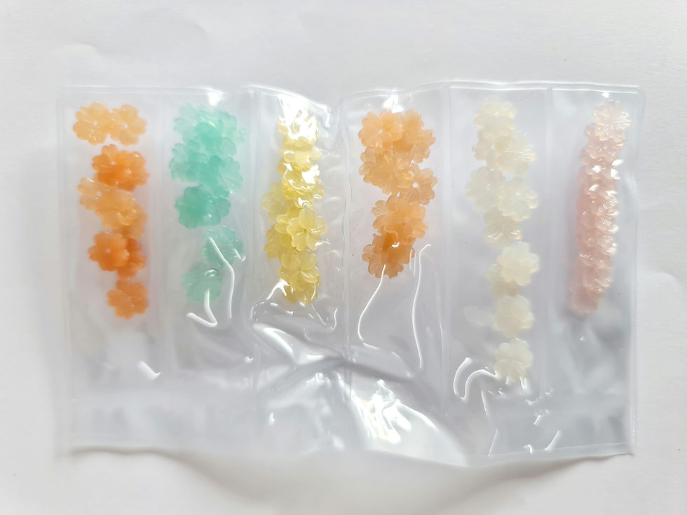 Thumbnail: 3D Flowers Nail Decorations #1