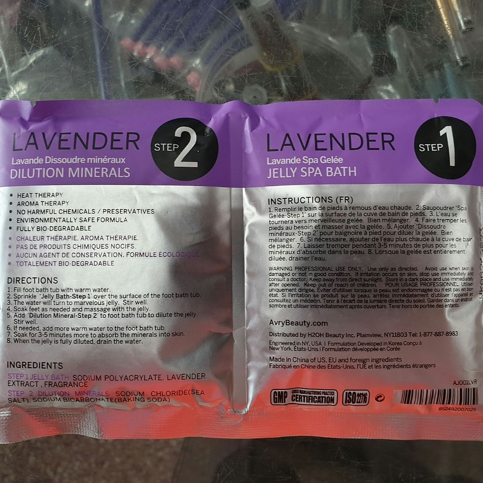 Thumbnail: 1pk Foot Soak Jelly Spa