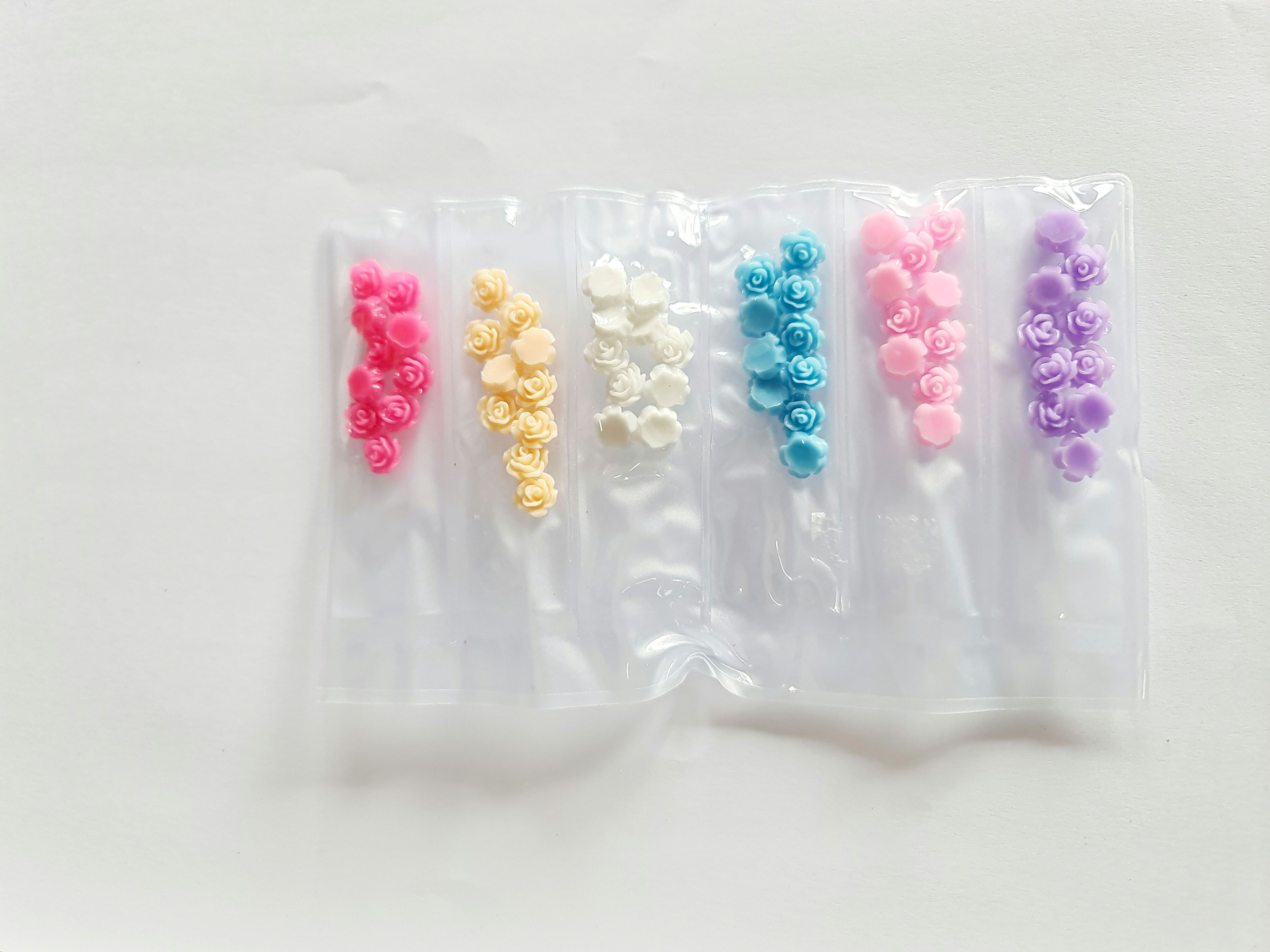 3D Flowers Nail Decorations #3