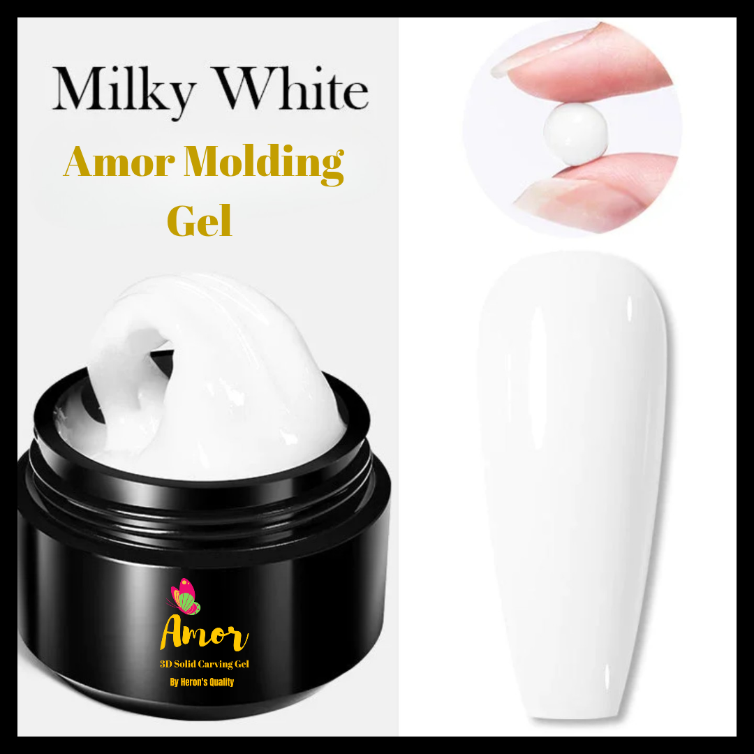 White Molding Gel No Wipe