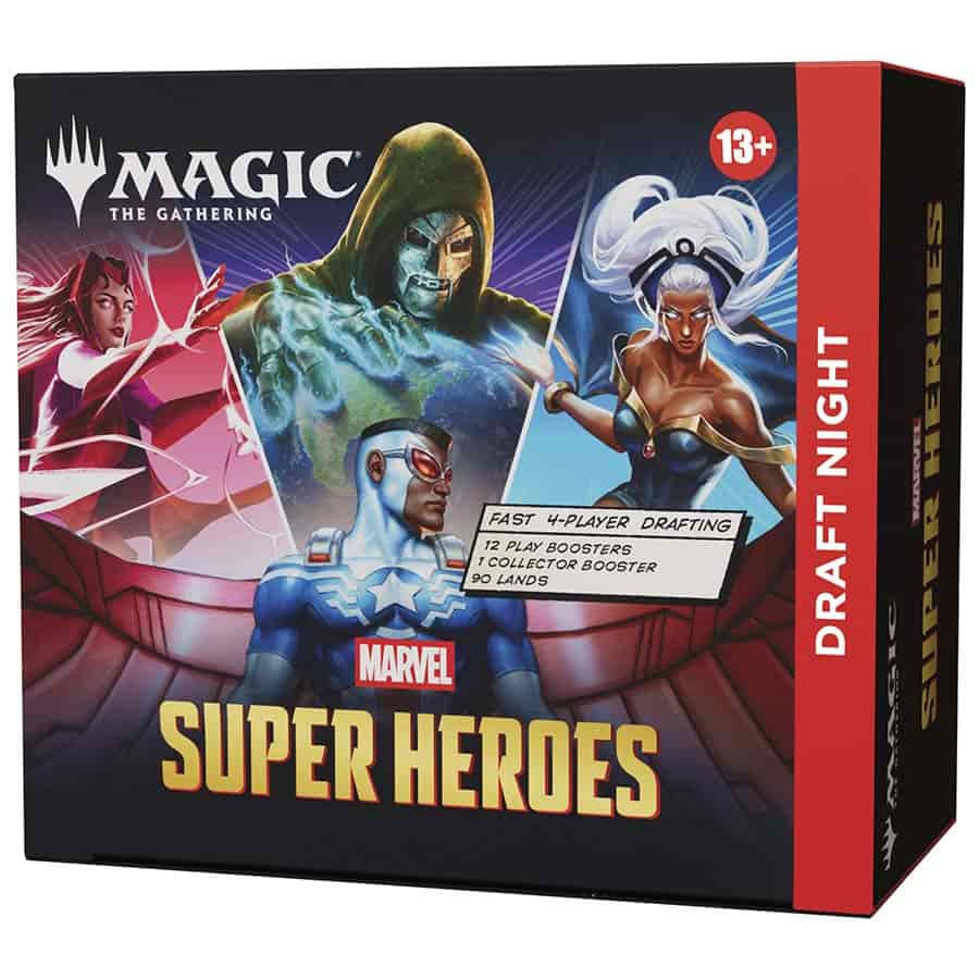 Magic The Gathering: Marvel Superheroes - Draft Night Box