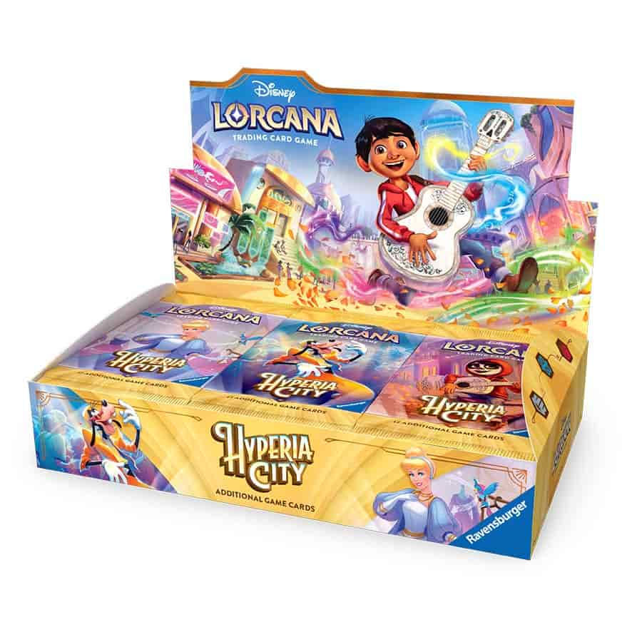 Disney Lorcana: Hyperia City - Booster Display