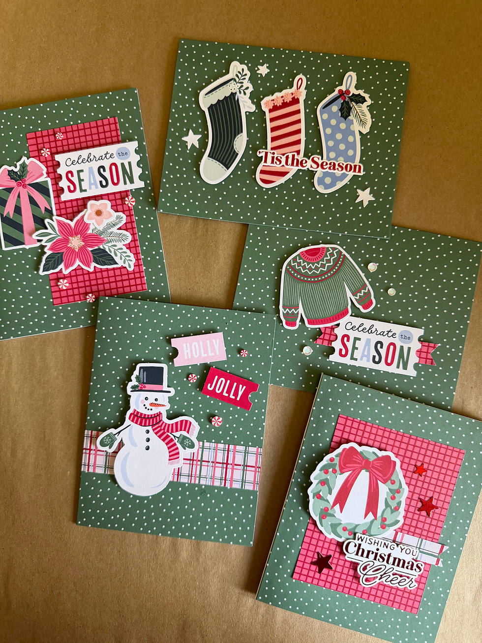 DIY Class | Christmas Card and Tag Class