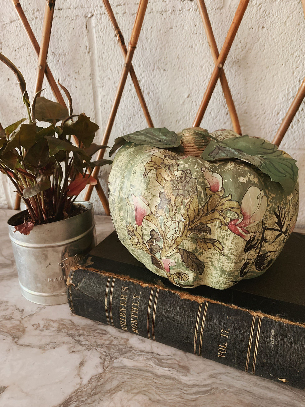 DIY Class | Paper Mache Pumpkin