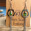 Thumbnail: Bejeweled Chains Snap Ring Earrings in Green