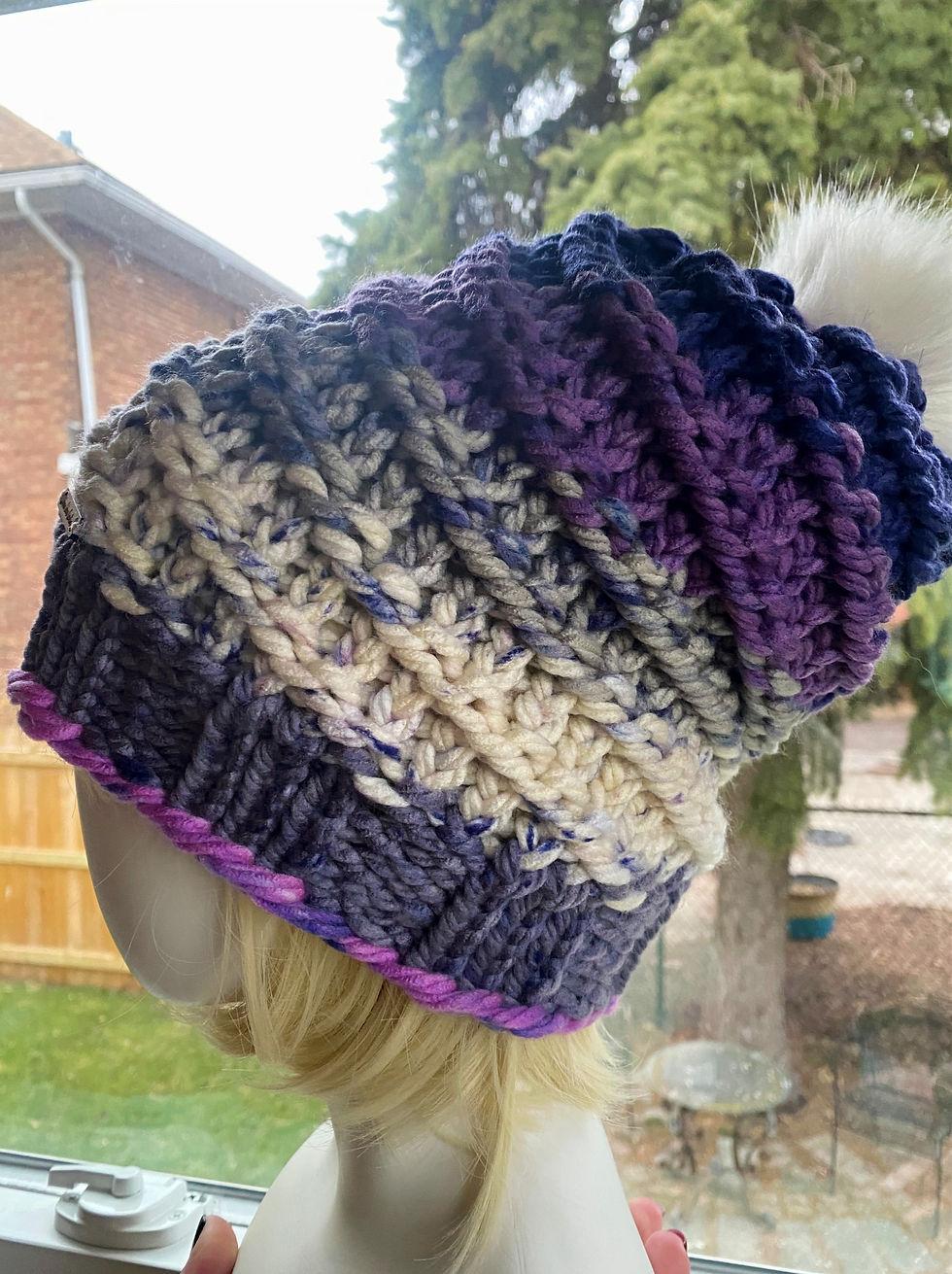 Thumbnail: Tentacle Spiral Knit Hat