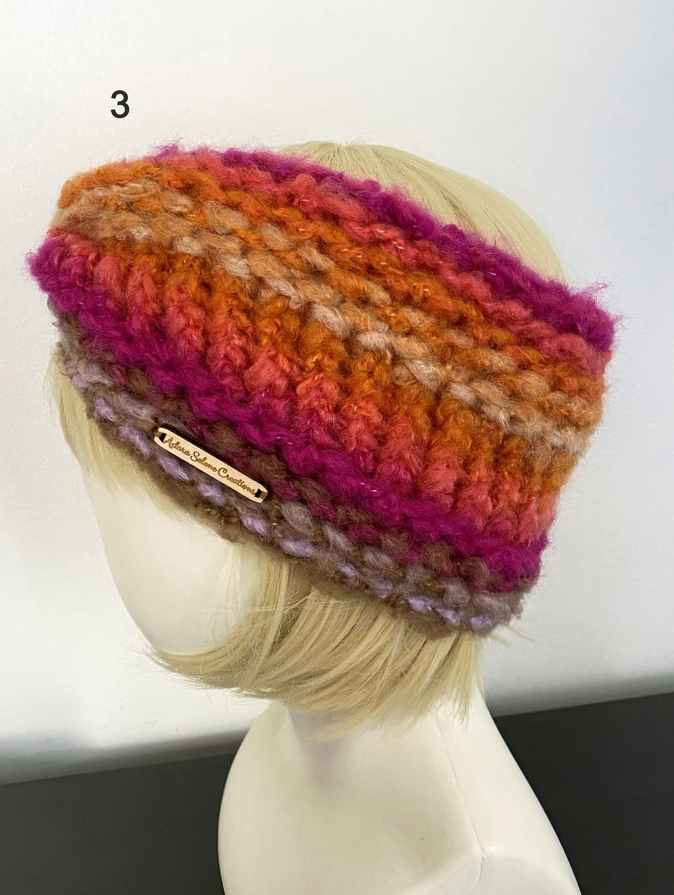 Thumbnail: Chunky Turban Style Headband Ear Warmers