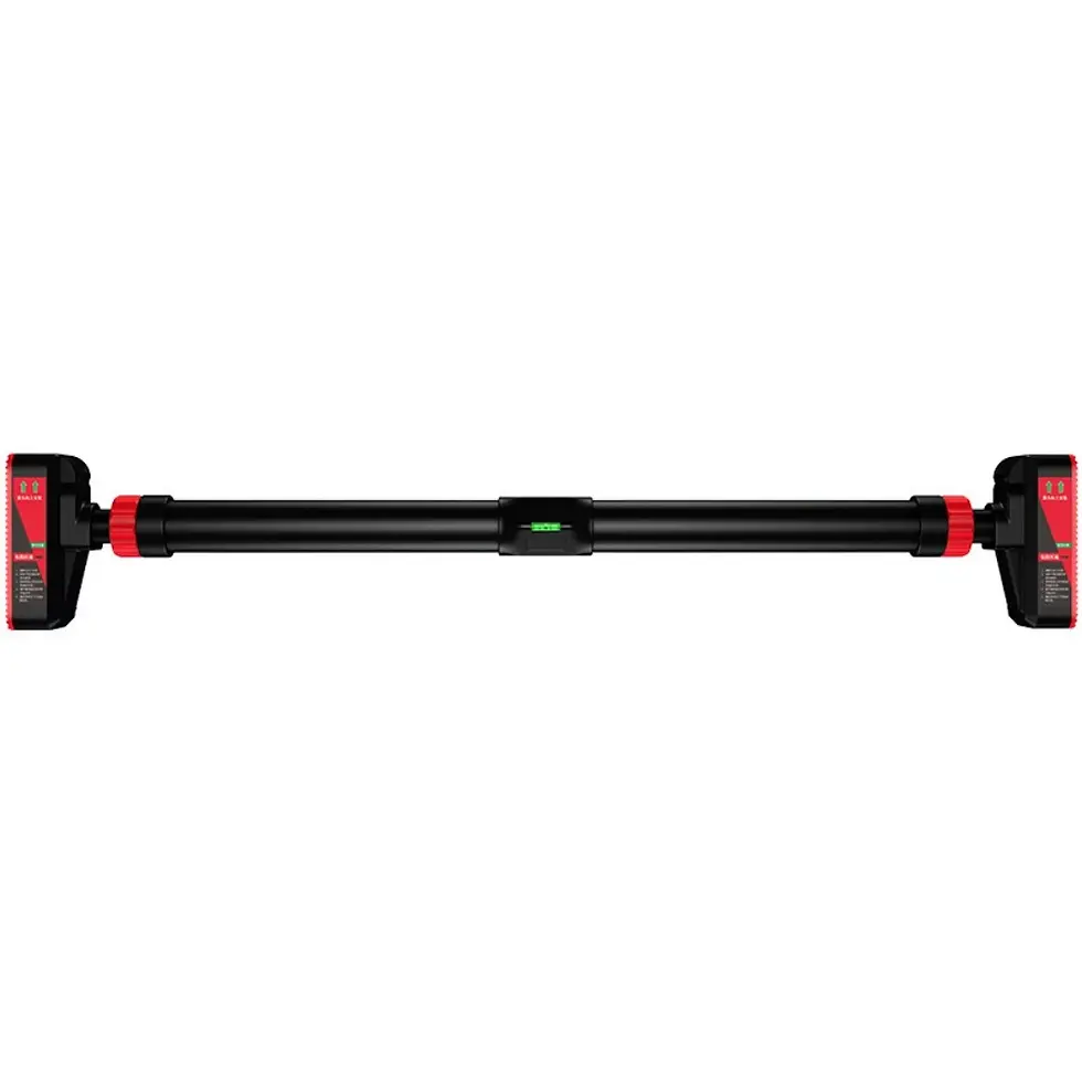 Thumbnail: Strength Training Pull-Up Bars With Level Gauge 69-92cm Adjustable Width 200kg