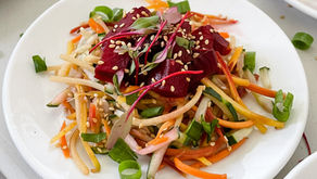 Beet Poke Bowls- dairy free : gluten free : refined sugar free : paleo : vegan