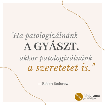 Gyász és patológia