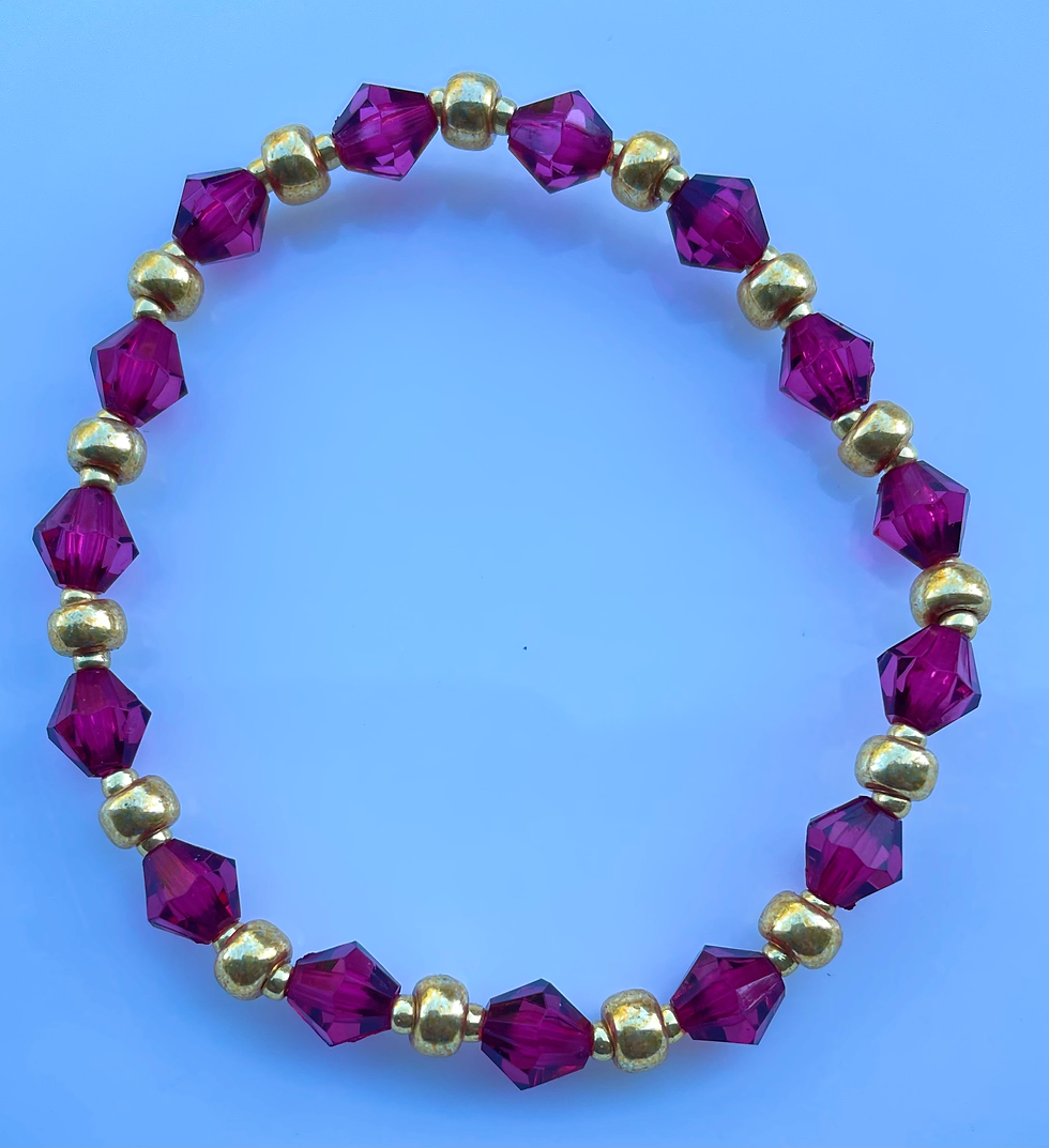 Thumbnail: Bicon Stack Armband met goud