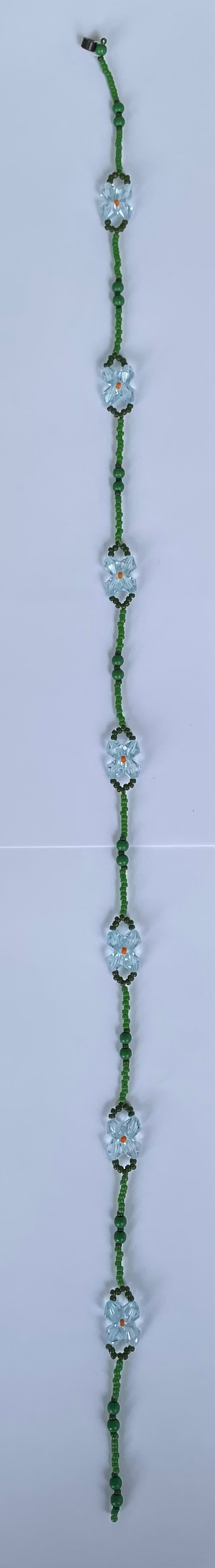 Thumbnail: Vergeet me nietje Floral Haar Extension