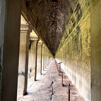 Angkor Wat One of Five Towers